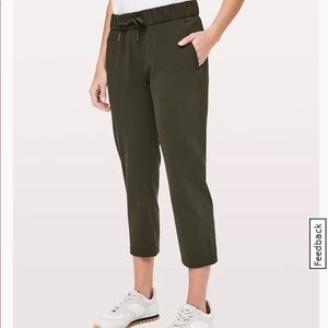 Lululemon high rise stretch crop